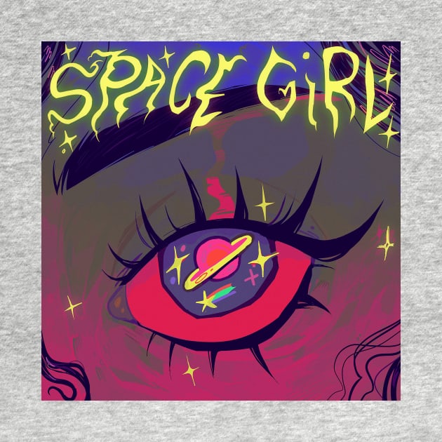 Space girl by snowpiart